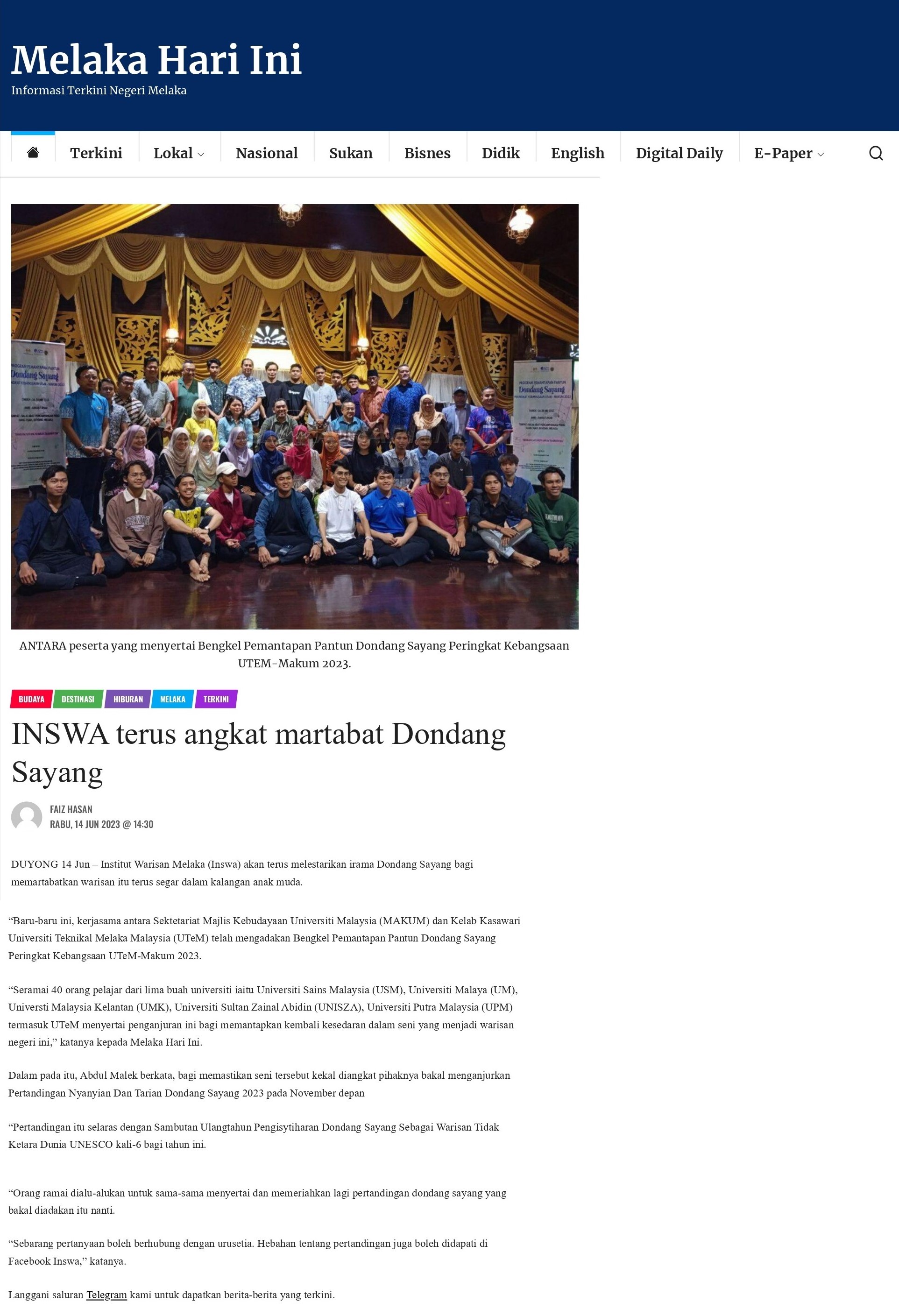 291 INSWA terus angkat martabat Dondang Sayang – Melaka Hari Ini_page-0001