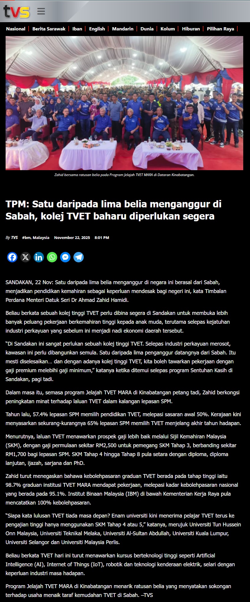 ‘M’sia is Asia’s second most improved higher edu system’ _ The Star