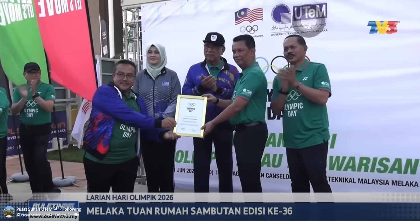 372 Melaka Tuan Rumah Sambutan Larian Hari Olimpik 2026 Edisi Ke 36